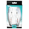 Bijoux de Nip Nipple Halos Heart Charm - Red/Clear - Bondage Blindfolds & Restraints
