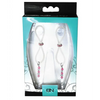 Bijoux de Nip Nipple Halos Pink Gem Slider - Pink/Clear - Bondage Blindfolds & Restraints