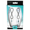 Bijoux de Nip Nipple Halos Star Charm - Turquoise/Black - Bondage Blindfolds & Restraints