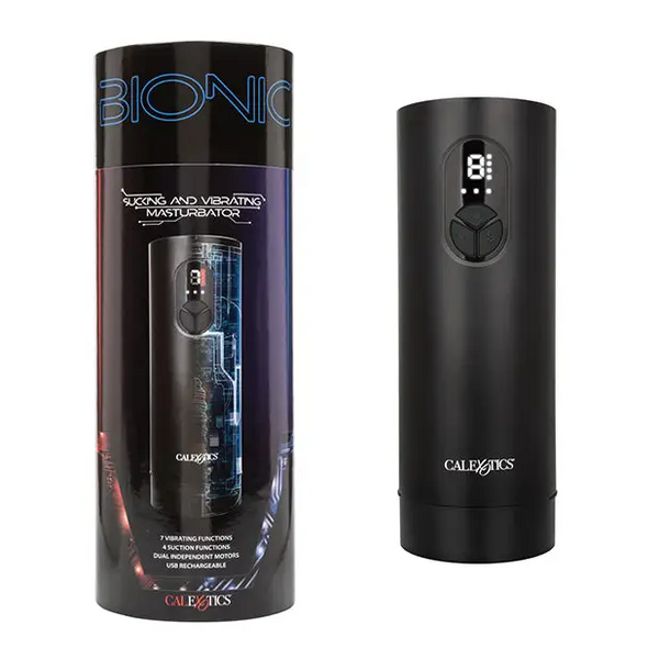 Bionic Sucking & Vibrating Masturbator - Dolls & Masturbators