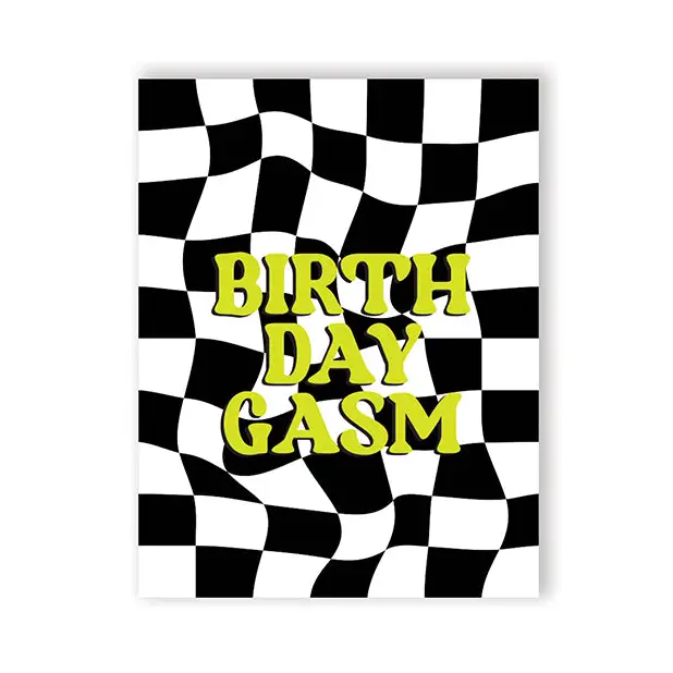Birthday-Gasm Greeting Card - Bachelorette & Party Supplies