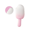 Bite Me Sucking Tapping & Vibrating Cream Pop Stimulator - Pink/White - Stimulators