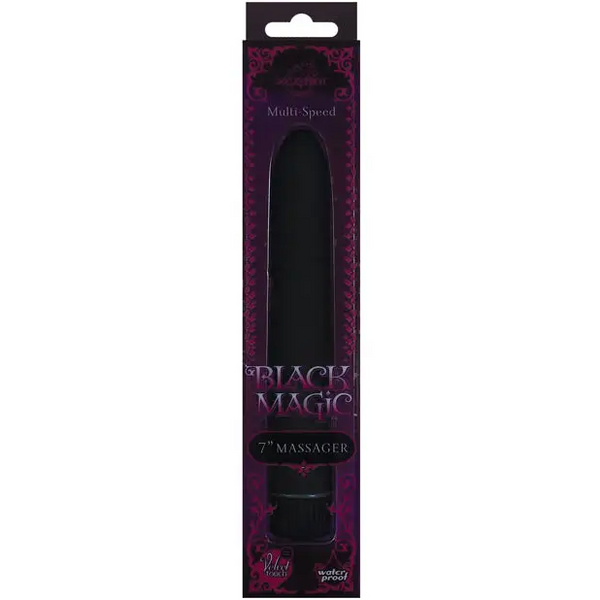Black Magic 7’’ Waterproof Vibe - Vibrators