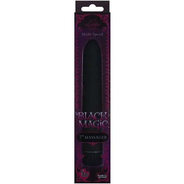 Black Magic 7’’ Waterproof Vibe - Vibrators
