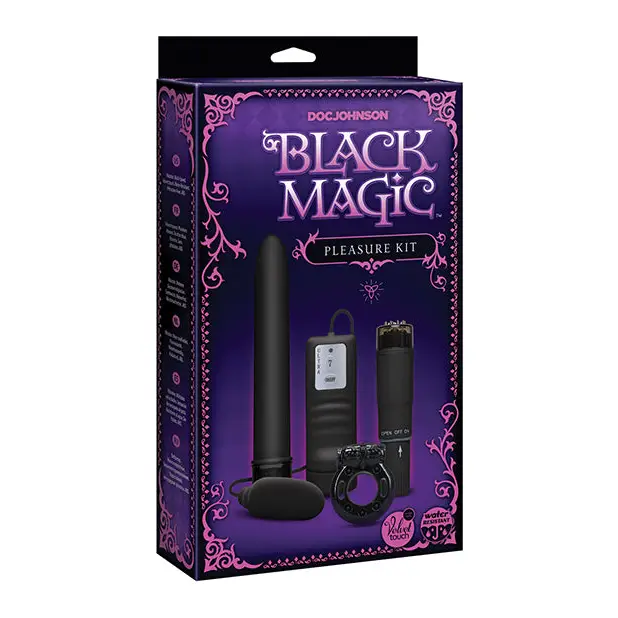 Black Magic Pleasure Kit - Black - Stimulators