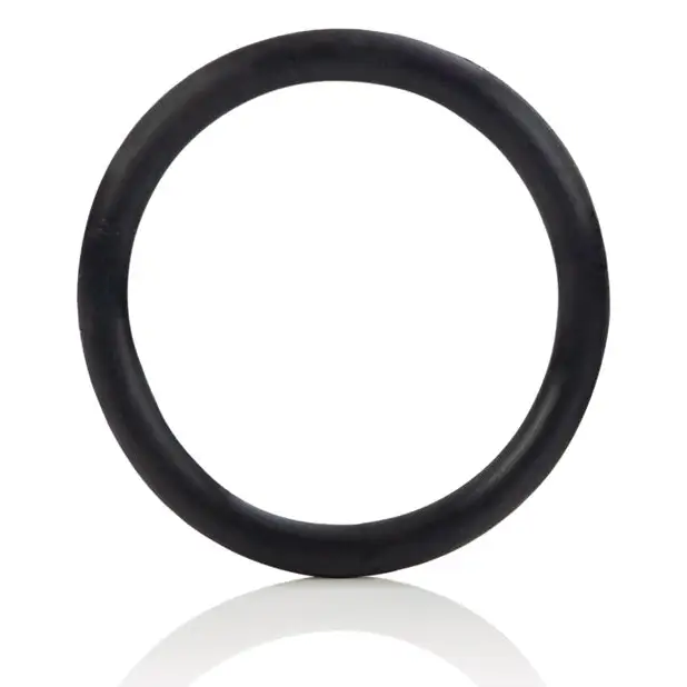 Black Rubber Ring - Large - Penis Enhancement