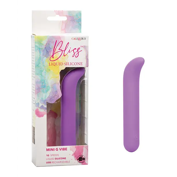 Bliss Liquid Silicone Mini G Vibe - Vibrators