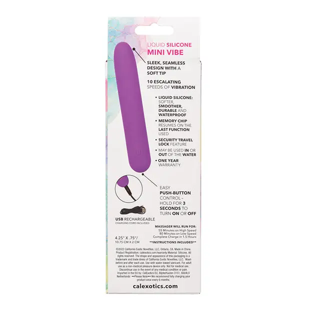 Bliss Liquid Silicone Mini Vibe - Vibrators