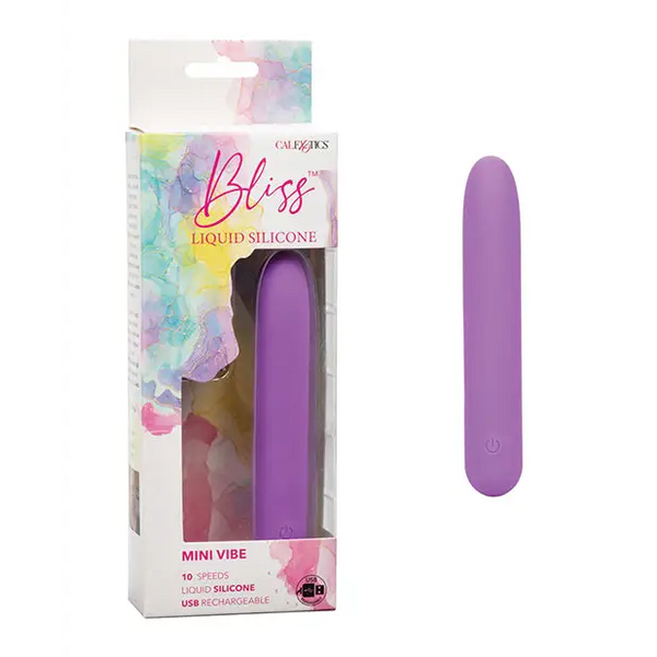 Bliss Liquid Silicone Mini Vibe - Vibrators