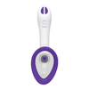 Bloom Intimate Body Automatic Vibrating Rechargeable Pump - Purple/White - Stimulators