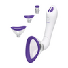 Bloom Intimate Body Automatic Vibrating Rechargeable Pump - Purple/White - Stimulators