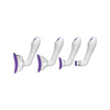 Bloom Intimate Body Automatic Vibrating Rechargeable Pump - Purple/White - Stimulators