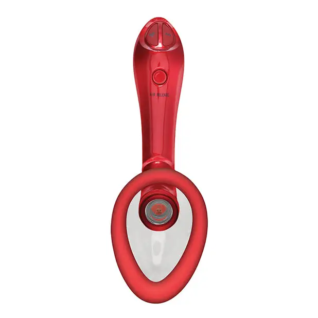 Bloom Intimate Body Automatic Vibrating Rechargeable Pump Limited Edition - Red - Stimulators