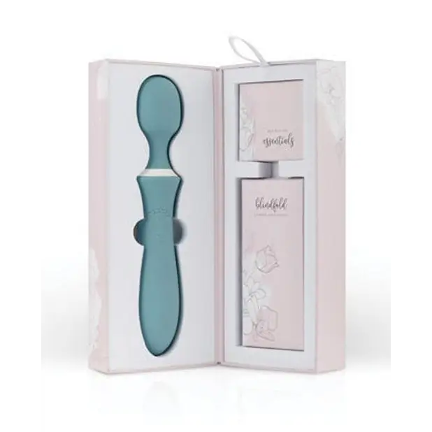 Bloom The Orchid Wand Vibrator - Teal - Massage Products