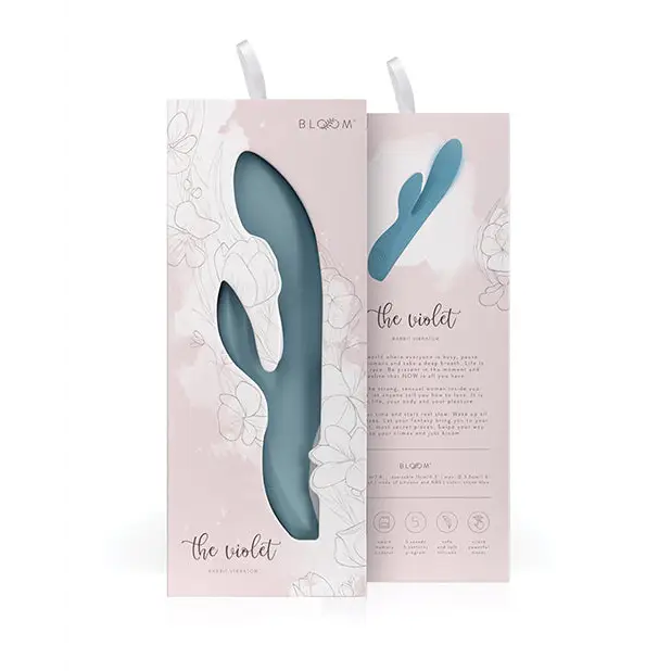 Bloom The Violet Rabbit - Teal - Vibrators