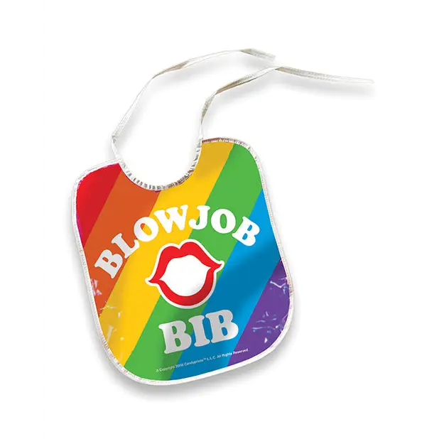 Blow Job Bib - Rainbow