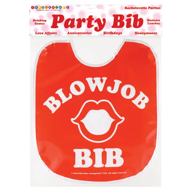 Blow Job Party Bib - Novelties