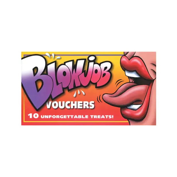 Blowjob Vouchers - Book of 10 - Setting The Mood
