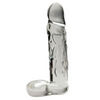Blown Realistic Glass Large - Clear - Dongs & Dildos