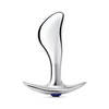 Blue Line 2.5’’ Stainless Steel Bling Prostate Massager Plug - Anal Products