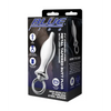 Blue Line 2.5’’ Stainless Steel Metal Tapered Butt Plug With Loop Hardware - Anal Products