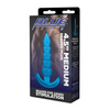 Blue Line C & B 4.5’’ Beaded Plug - Jelly Blue Medium - Anal Products