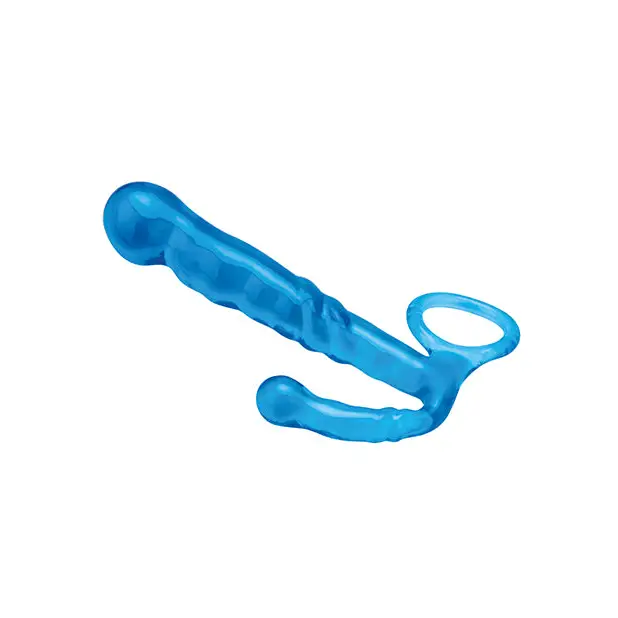 Blue Line C & B 4.5’’ Beginners Prostate Massager - Jelly Blue - Anal Products