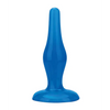 Blue Line C & B 4.75’’ Easy Insertion Plug - Jelly Blue - Anal Products