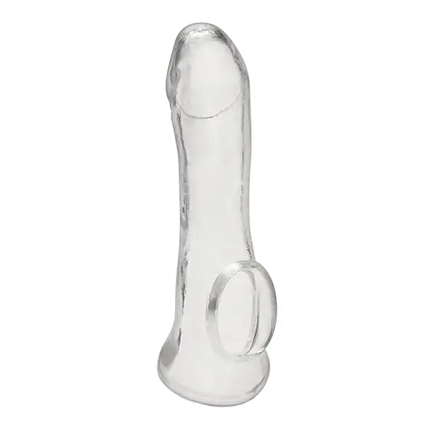 Blue Line C & B 6.25’’ Transparent Penis Enhancing Sleeve Extension - Clear - Penis Enhancement