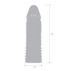 Blue Line C & B 6.5’’ Triple Sensation Penis Enhancing Sleeve Extension - Smoke - Penis Enhancement