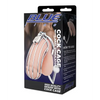 Blue Line Cock Cage w/Anal Stimulator - Silver - Bondage Blindfolds & Restraints