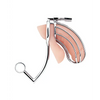 Blue Line Cock Cage w/Anal Stimulator - Silver - Bondage Blindfolds & Restraints