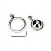Blue Line Mini Cock Micro Chastity Cage - Bondage Blindfolds & Restraints