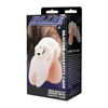 Blue Line Silicone Chastity Cage - White - Bondage Blindfolds & Restraints