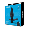 Blue Line Vibrating Anal Plug Pointer w/Remote - Black - Anal Products