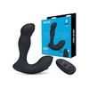 Blue Line Vibrating Prostate Thumper w/Remote - Black - Anal Products