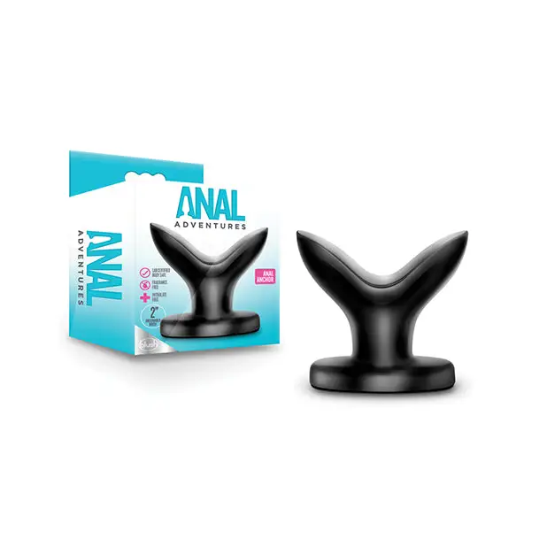 Blush Anal Adventures Anal Anchor - Black - Anal Products