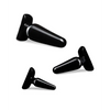 Blush Anal Adventures Basic Plug Kit - Black - Anal Products