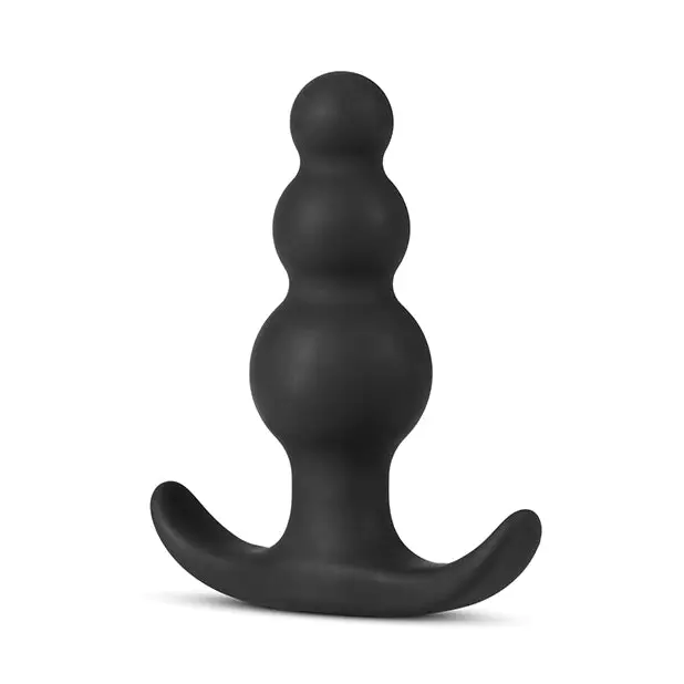 Blush Anal Adventures Beaded Plug - Black - Anal Products