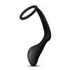 Blush Anal Adventures Cock Ring Plug - Black - Anal Products