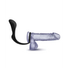 Blush Anal Adventures Cock Ring Plug - Black - Anal Products
