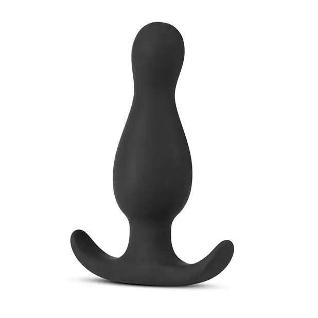 Blush Anal Adventures Curve Plug - Black - Anal Products