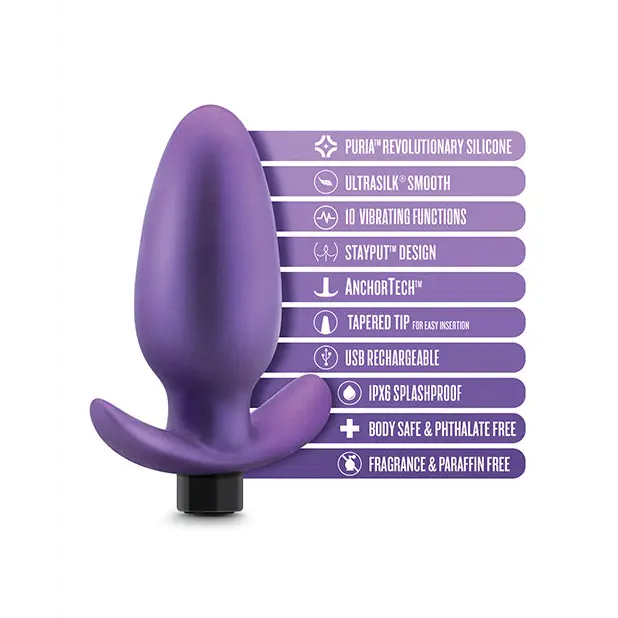 Blush Anal Adventures Matrix Excelsior Plug - Astro Violet - Anal Products