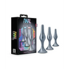 Blush Anal Adventures Matrix Genesis Plug Kit - Silver - Anal Products