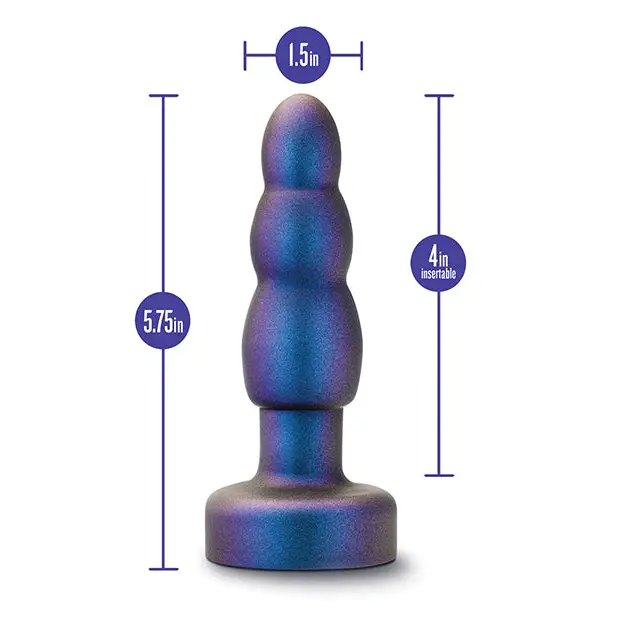 Blush Anal Adventures Matrix Kinetik Plug - Space Age Blue - Anal Products