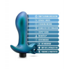 Blush Anal Adventures Matrix Teleportation Plug - Lunar Blue - Anal Products