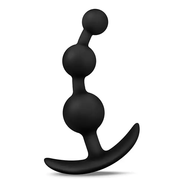 Blush Anal Adventures Small Beads - Black - Anal Products