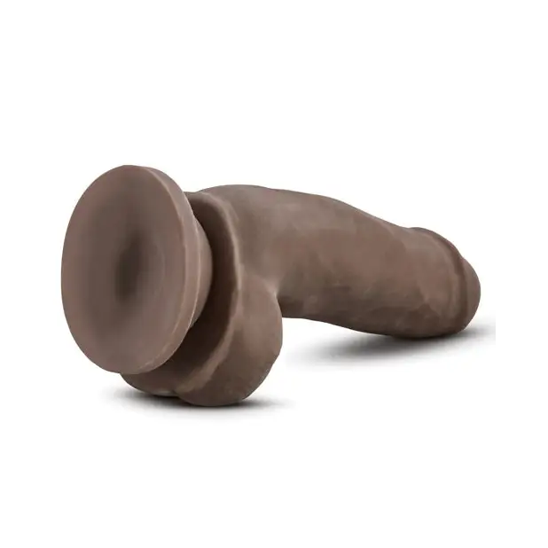 Blush Au Naturel 7’’ Fat Boy - Chocolate - Dongs & Dildos