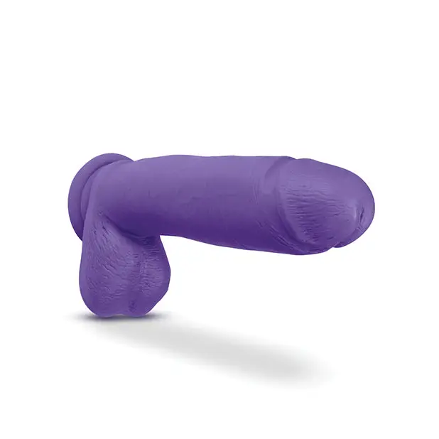 Blush Au Naturel Bold Huge 10’’ Dildo - Purple - Dongs & Dildos