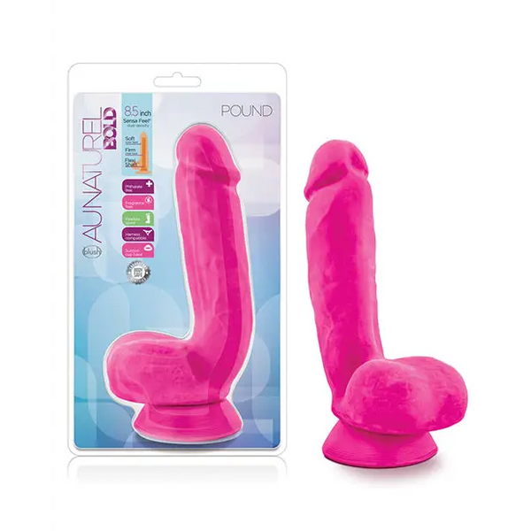 Blush Au Naturel Bold Pound 8’’ Dildo - Pink - Dongs & Dildos